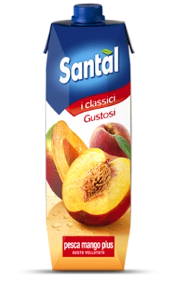 Santal Pesca Mango Plus (Peach Mango Plus) 1000ml