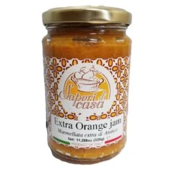 Sapori Di Casa Extra Orange Jam, 11.28 Oz | 320g