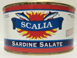 Scalia Sardine Salate, 1.7kg Can