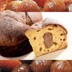 Scarpato Panettone Marron Glace, 35 Oz | 1000g -Piccolos Gastronomias Scarpato MarronGlace 2
