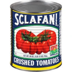 Sclafani Crushed Jersey Tomatoes, 28 Oz