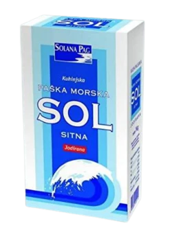 Solana Pag Fine Sea Salt, 35 Oz | 1 Kg