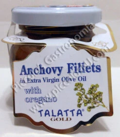 Talatta Anchovies In Olive Oil With Oregano 106g Jar