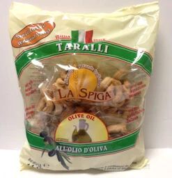 La Spiga Taralli Olive Oil, 8 Mini Packs Of 50g
