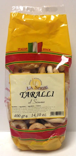 La Spiga Taralli Al Sesamo 400g