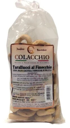 Colacchio Fennel Taralucci Al Finocchio, 250g