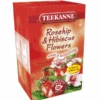 Teekanne Rosehip & Hibiscus Flowers, 20 Tea Bags, 54g