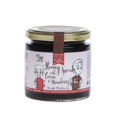 The Bee Bros Honey Spread With Cocoa & Strawberry, 10.58 Oz | 300g