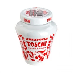 Amarena Toschi Italian Black Cherries In Syrup, 17.9 Oz.