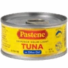 Pastene Tuna (Tonno) Skipjack Solid Light Tuna In Olive Oil, 3 Oz. Can