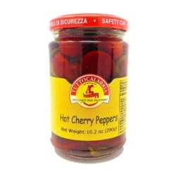 Tutto Calabria Hot Cherry Peppers 10.2 Oz | 290g