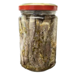 Tutto Conserve Whole Calabrian Anchovies In Oil, 10.58 Oz | 300g