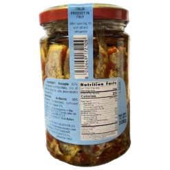 Tutto Conserve Whole Calabrian Spicy Anchovies In Oil, 10.58 Oz | 300g -Piccolos Gastronomias Tutto Conserve Whole Calabrian Spicy 3
