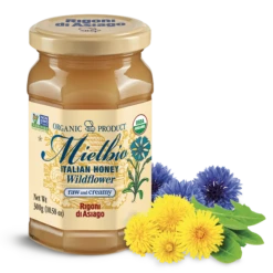 Rigoni Di Asiago Italian Honey Wildflower Creamy, 10.58 Oz | 300g