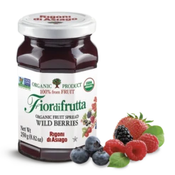Rigoni Di Asiago Organic Wild Berries Fruit Spread, 8.82oz | 250g