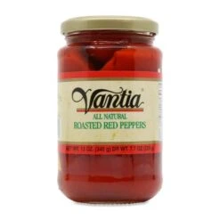 Vantia Roasted Red Peppers, 12 Oz