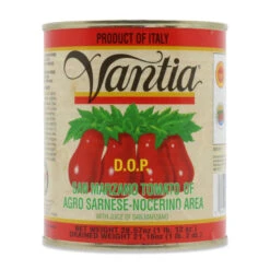Vantia San Marzano D.O.P Italian Plum Tomatoes, 28 Oz