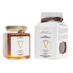 Vasilissa Greek Forest Honey With Cinnamon Sticks, 8.81 Oz | 250g