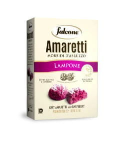 Falcone Soft Amaretti With Raspberry, 5.9 Oz | 170g