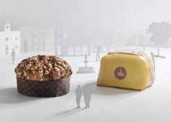 Fiasconaro Pineapple And Apricot, With Pistachio Nuts Panettone, 35 Oz | 1kg -Piccolos Gastronomias ananas albicocca fiasconaro 1024x731 1