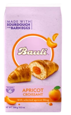 Bauli Croissant Apricot, 10.5 Oz