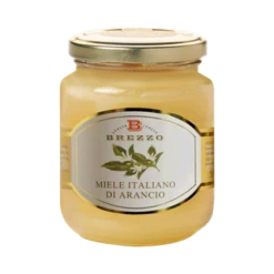 Brezzo Orange Honey, 100% Pure Italian Honey, 12 Oz | 350g