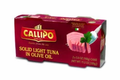 Callipo Solid White Tuna In Olive Oil Tin, 2 Cans 5.6 Oz