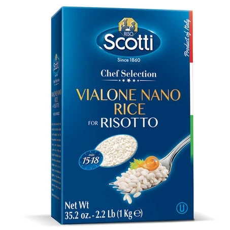 Scotti Vialone Nano Rice, 35.2 Oz | 1 Kg 1 Scotti Vialone Nano Rice, 35.2 Oz | 1 Kg