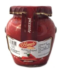 La Cerignola Di Una Volta Spicy Hot Pepper Spread, 10.23 Oz | 290g