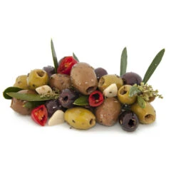 Morabito Pitted Olive Mix, Mix Di Olive Snocciolate, 5 Lb 1 Oz | 2300g