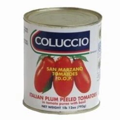 Coluccio D.O.P. Certified San Marzano Italian Plum Tomatoes, 1 Lb 12 Oz. | 28 Oz Can