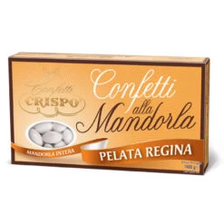 Crispo Confetti Almond, Sugar Covered Almonds, Pelata Regina, 2.3 LB | 1000g