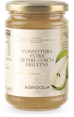 Agrisicilia ETNA Pears Extra Jam, 12.7 Oz | 360g