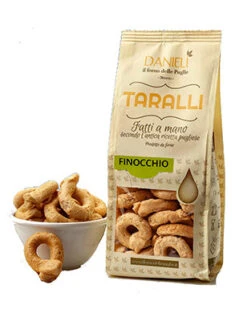 Danieli Taralli With Fennel, 8.5 Oz | 240g