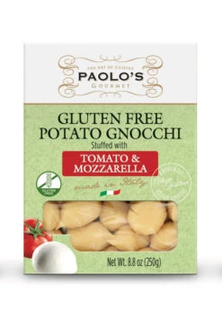 Paolo's Gluten Free Potato Gnocchi Stuffed Tomato & Mozzarella, 12.3 Oz | 350g