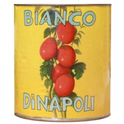 Bianco Dinapoli, Whole Peeled Tomatoes W/ Basil, #10 Can, 102 Oz