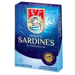 Podravka Eva Sardines In Vegetable Oil, 3.5 Oz | 100g