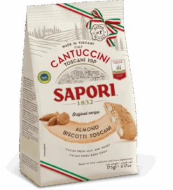 Sapori Cantuccini Almond Biscuits Toscani, 6.17 Oz | 175g