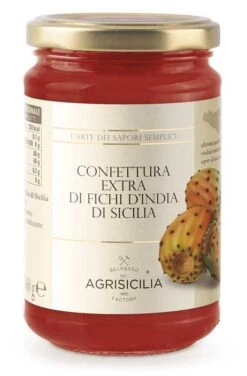 Agrisicilia Sicilian Prickly Pears Jam, 12.7 Oz | 360g
