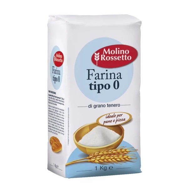 Molino Rossetto Flour Type "0", Idea For Pizza And Bread, 2.2lb | 1kg 1 Molino Rossetto Flour Type "0", Idea For Pizza And Bread, 2.2lb | 1kg