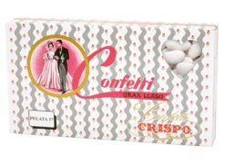 Crispo Confetti Gran Lusso Tostata, Almond Dragees, 2.2 Lb 1000g