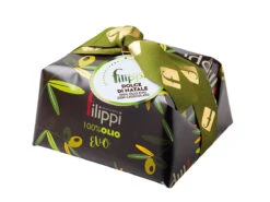 Filippi Panettone 100% Extra Virgin Olive Oil With Chocolate Drops, 35.27 Oz | 1kg
