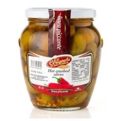 La Cerignola Di Una Volta - Hot Crushed Olives, 19.40 Oz | 580 Ml