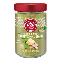 Polli Pesto Genovese, Traditional Basil Sauce, 6.7 Oz | 190g
