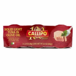 Callipo Solid White Tuna In Olive Oil Tin, 3 X 2.8 Oz Can