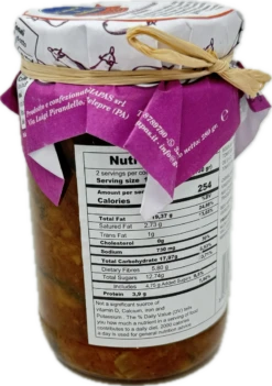 Le Conserve Di Montelepre Sicilian Eggplant Caponata, Eggplant Appetizer, 9.82 Oz | 280g