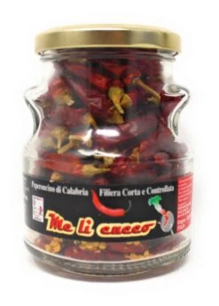 Lombardo Calabrian Hot Chilli Pepper, Very Hot Dried Piri Piri Peppers, 1.41 Oz | 40g