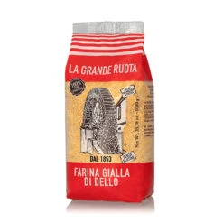La Grande Ruota Polenta, Ancient Grinding, Gluten Free 100% Italian, 35 Oz | 1 Kg