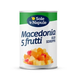 O Sole E Napule Fruit Cocktail In Syrup, 14.4 Oz | 410g