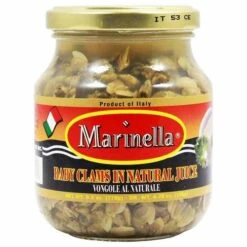 Marinella Baby Clams In Natural Juice, 9.5 Oz | 270g